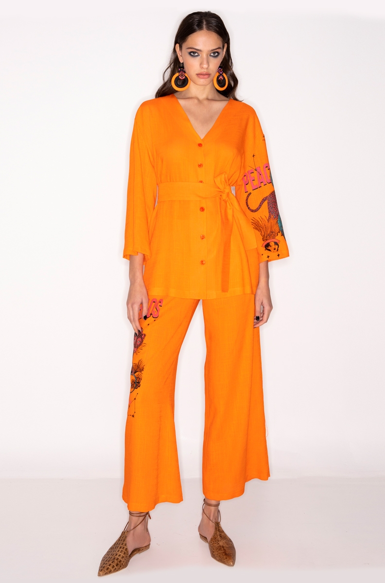 TANGERINE PANTS - Linen