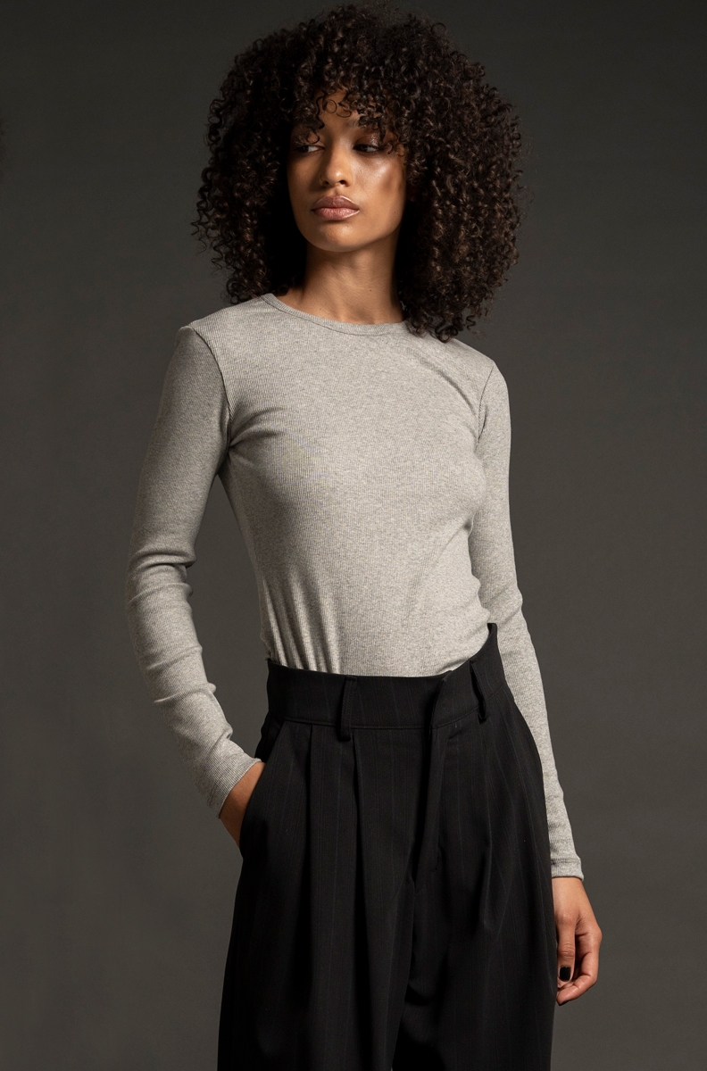 DAILY TOP-Cotton Rib