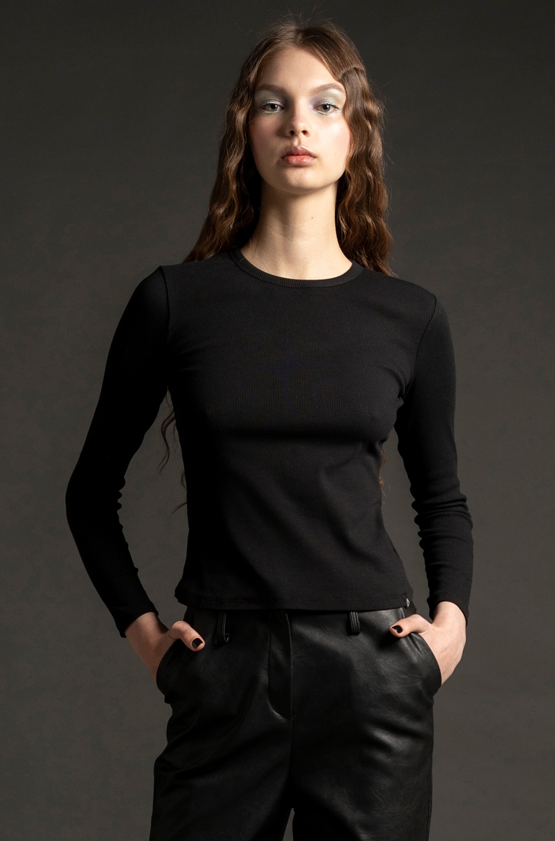 DAILY TOP-Cotton Rib