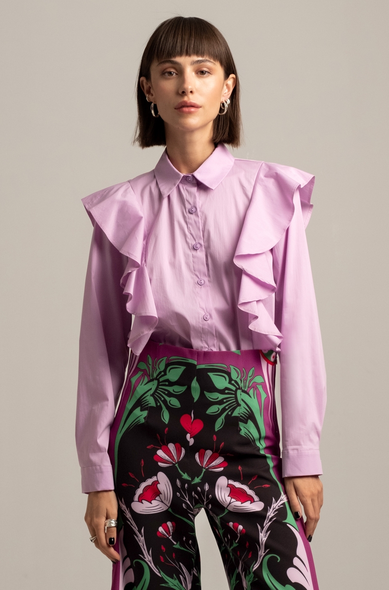 SPIRAL SHIRT-Popeline Cotton