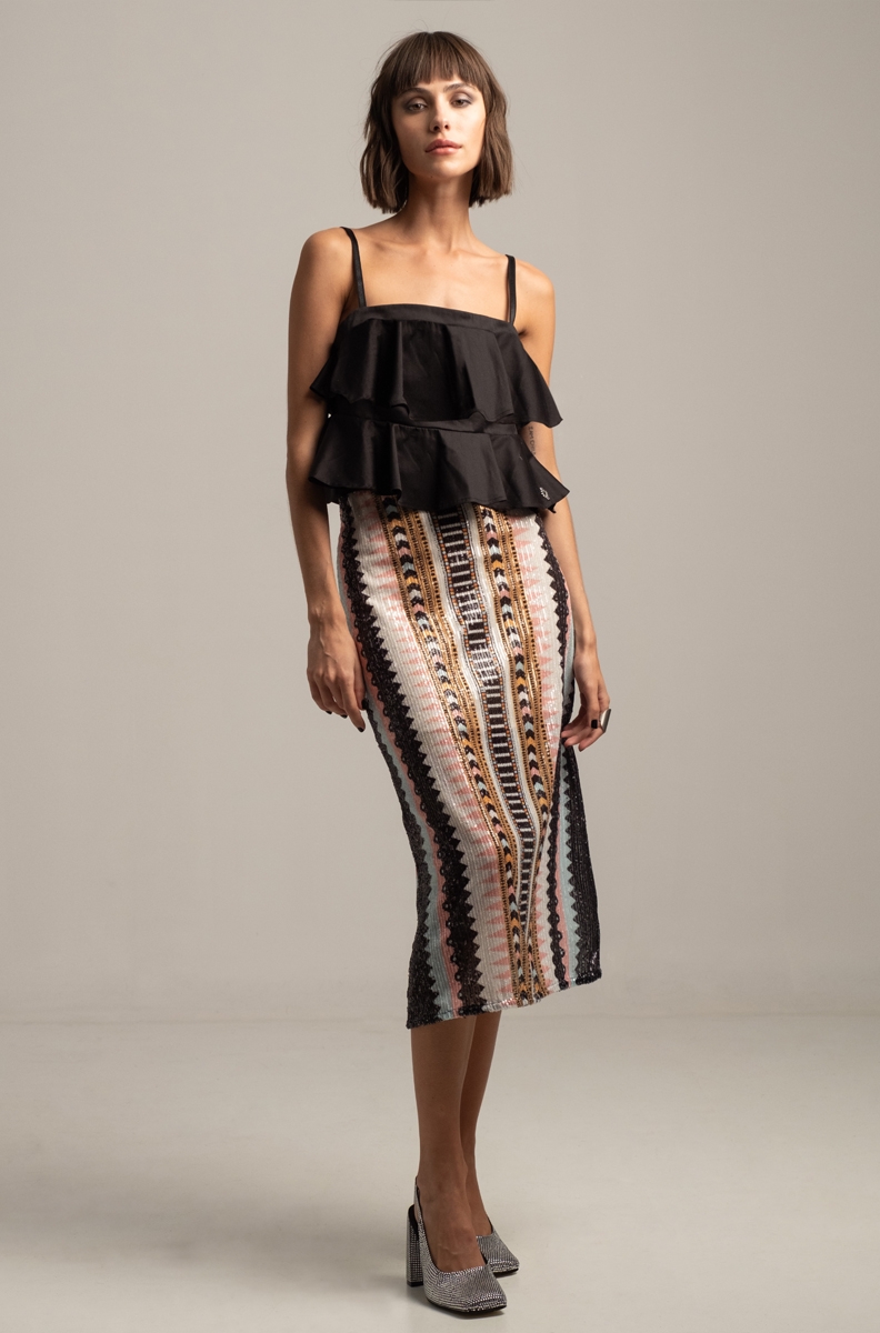 TWIRL TOP-Popeline Cotton