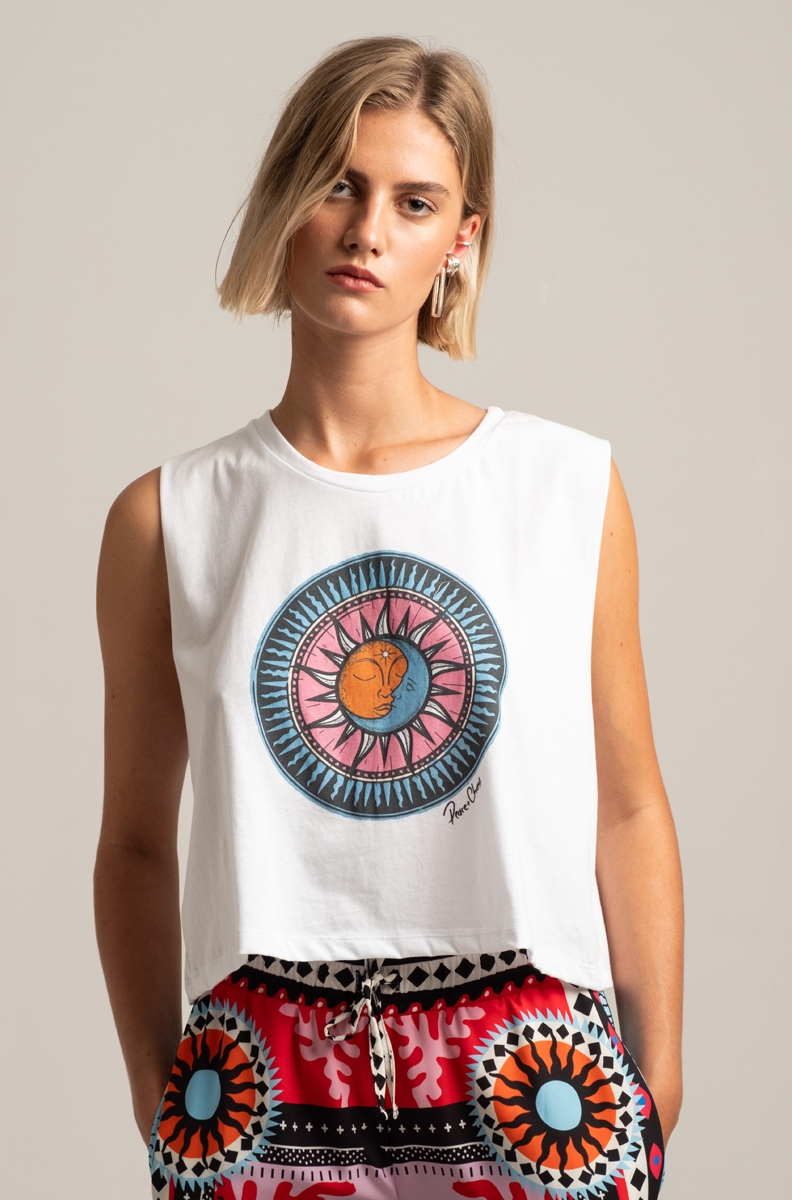 ECLIPSE TANK TOP-Cotton