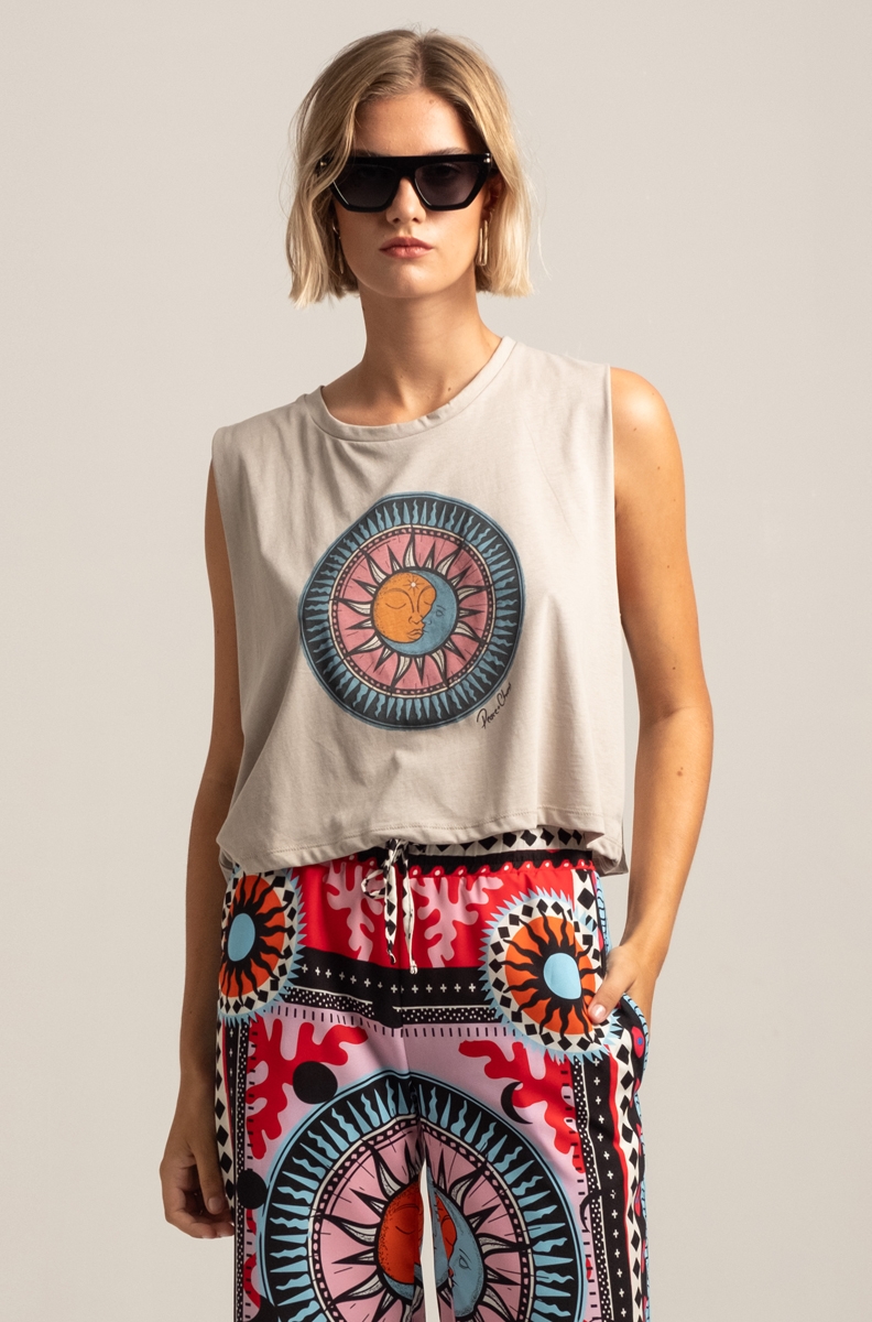 ECLIPSE TANK TOP-Cotton