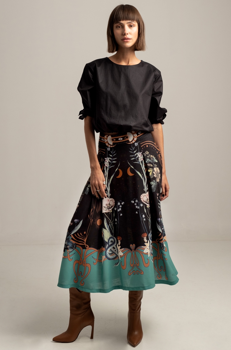 ANTHOLOGY MIDI SKIRT