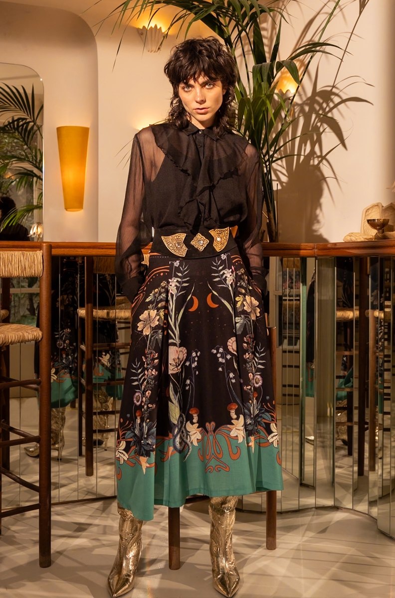 ANTHOLOGY MIDI SKIRT