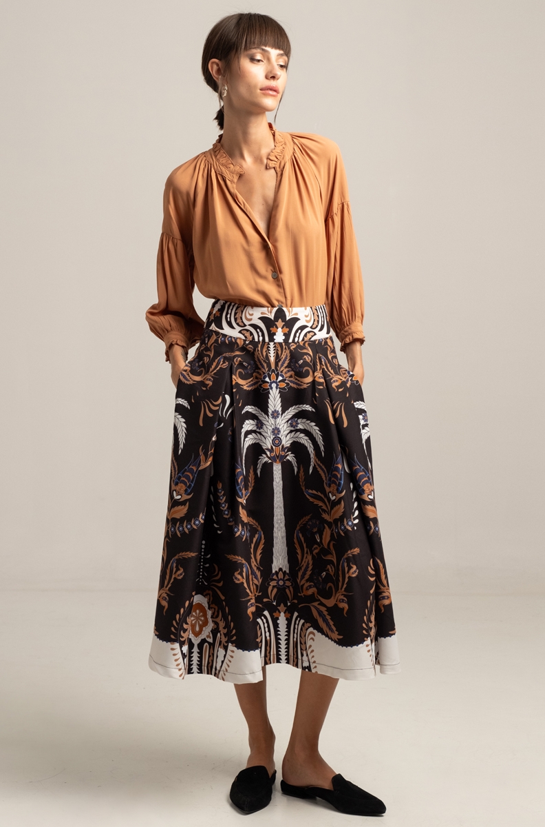 ANATOLIA MIDI SKIRT