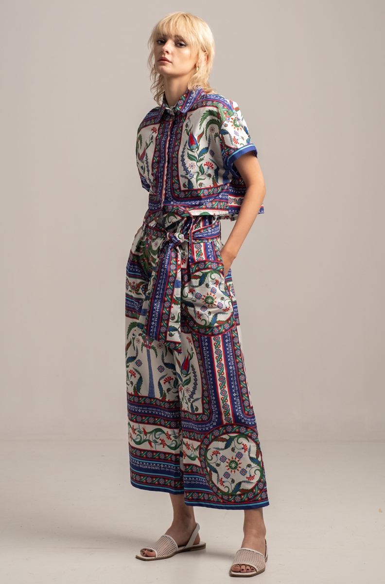 IZNIK ΠΑΝΤΕΛΟΝΙ- Popeline Cotton