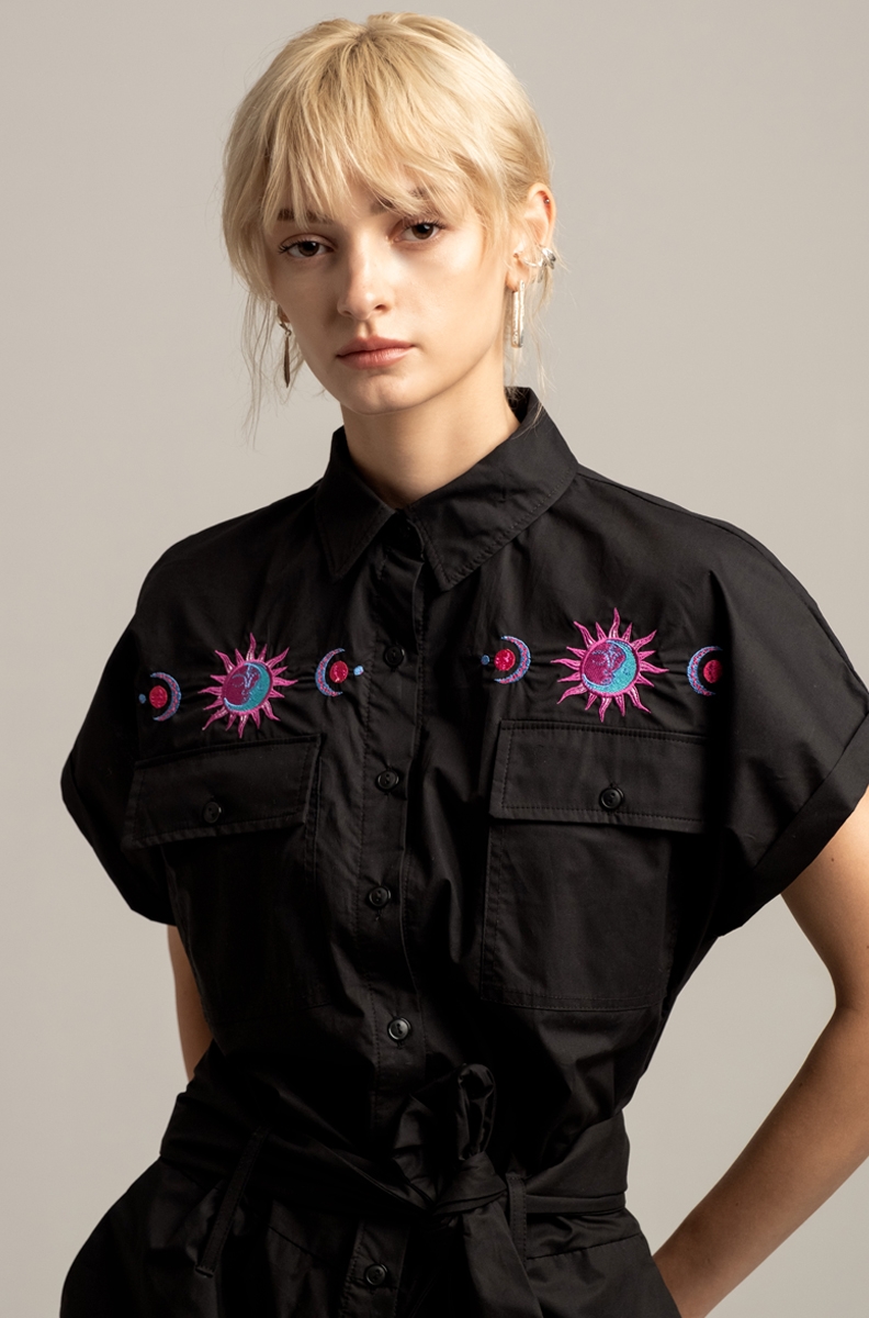 ORBIT JUMPSUIT-Popeline Cotton