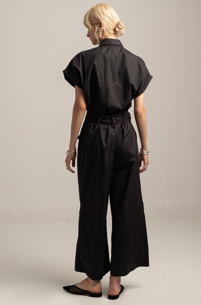 ORBIT JUMPSUIT-Popeline Cotton