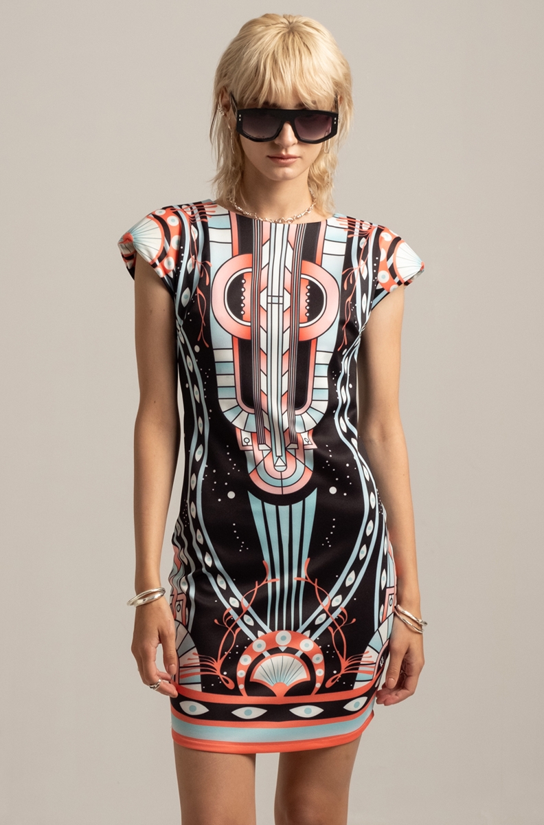 SYMMETRY BODYCON MINI