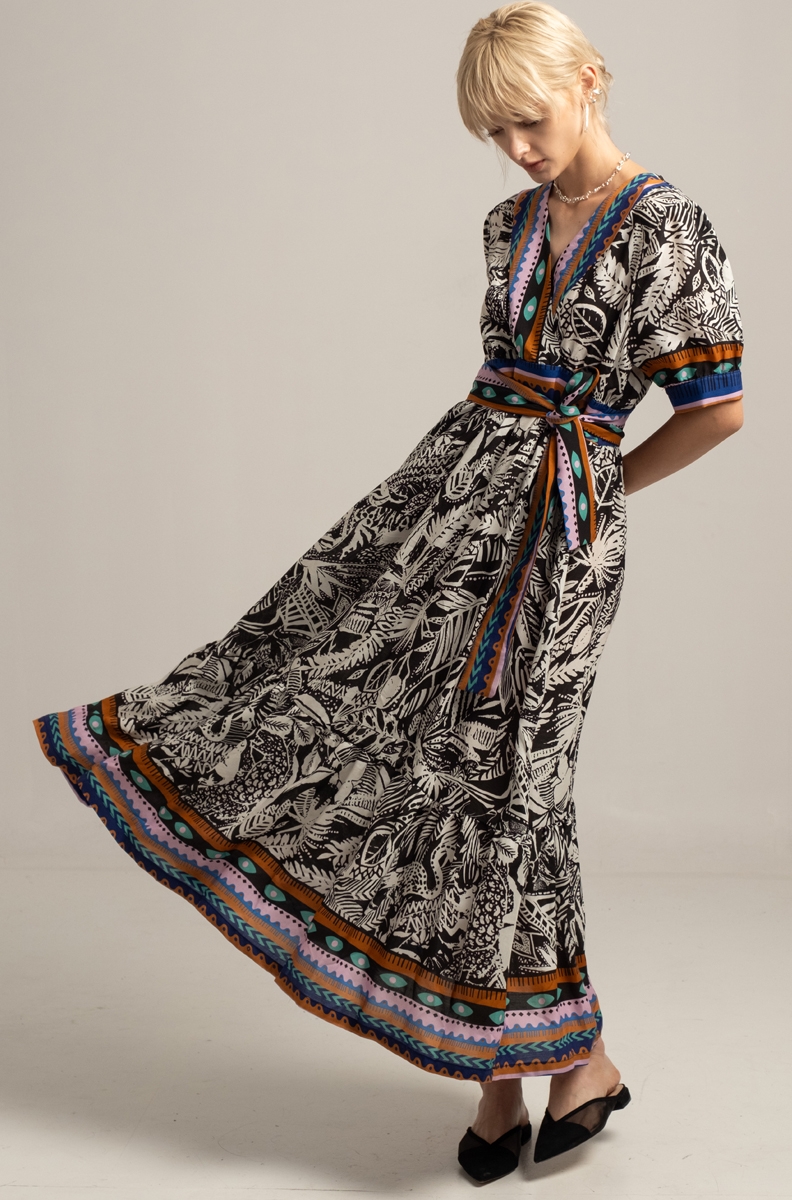 FLORA LONG DRESS - Tencel