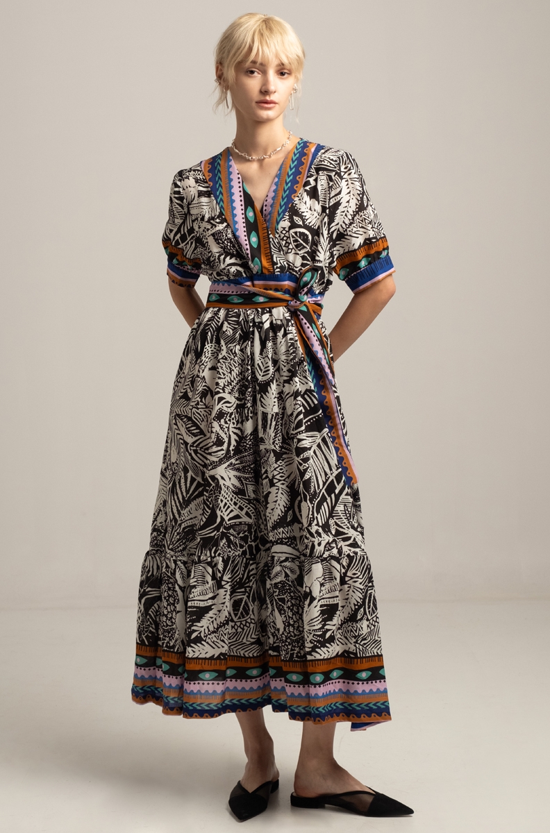 FLORA LONG DRESS - Tencel