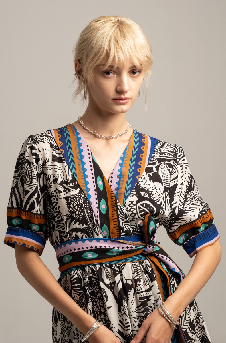 FLORA LONG DRESS - Tencel