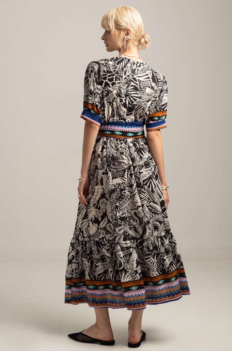 FLORA LONG DRESS - Tencel