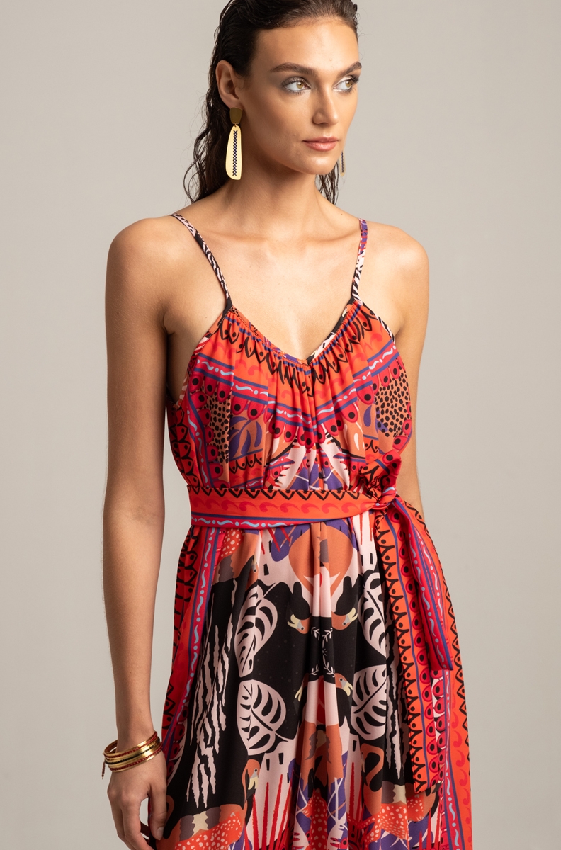 FRACTAL LONG DRESS