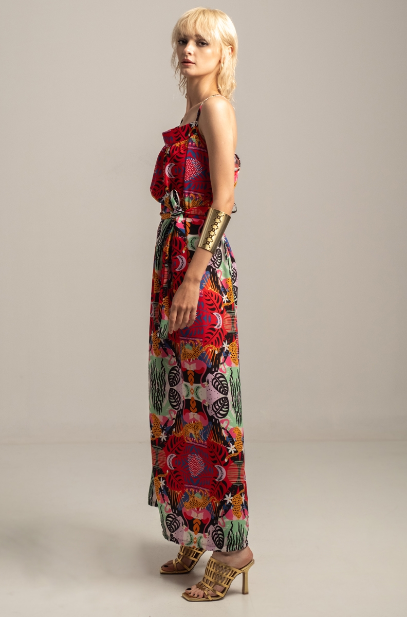 TROPICAL MAXI DRESS