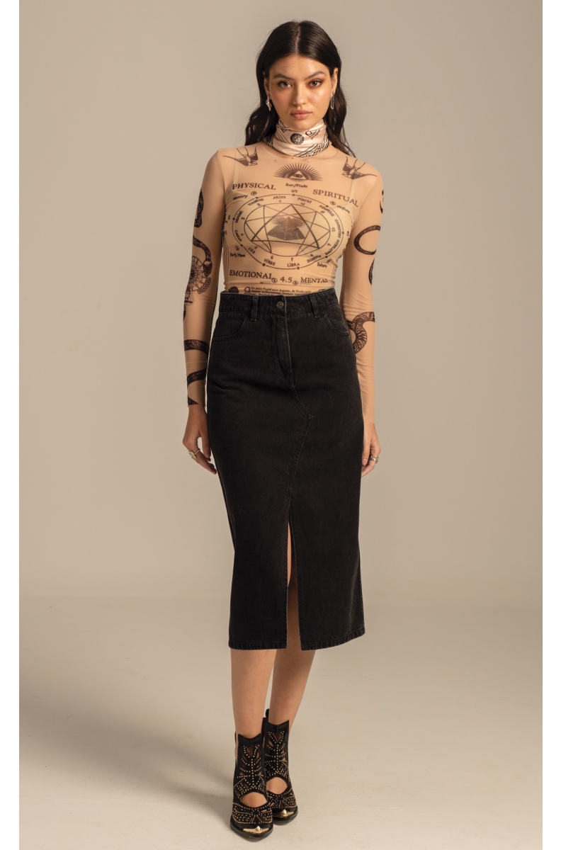 PSYCHE TOP - Mesh