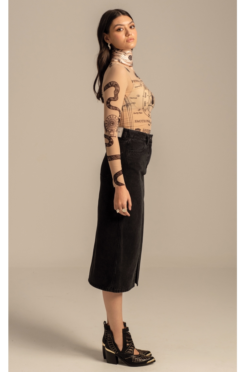 PSYCHE TOP - Mesh