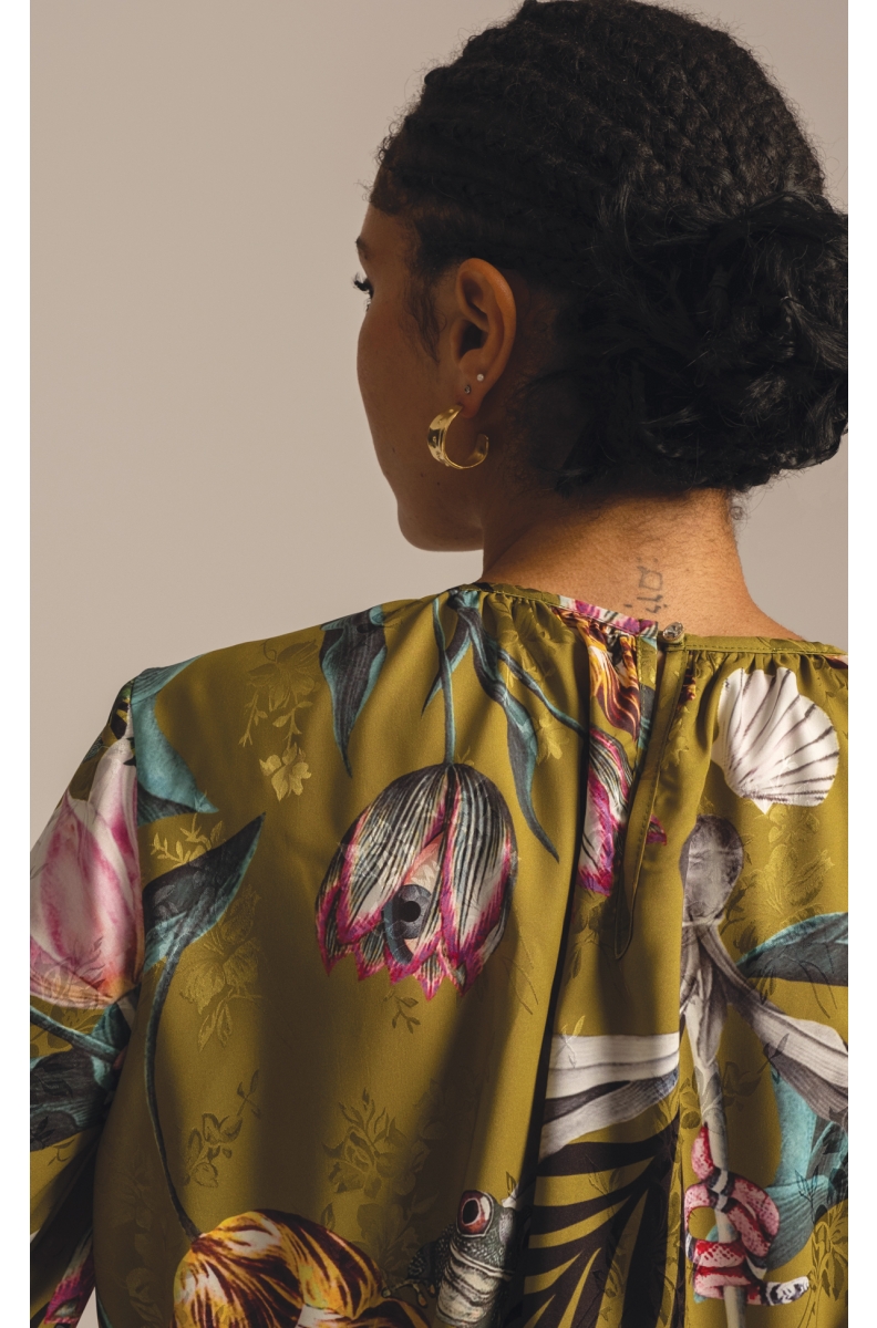 DAHLIA TOP - Jacquard