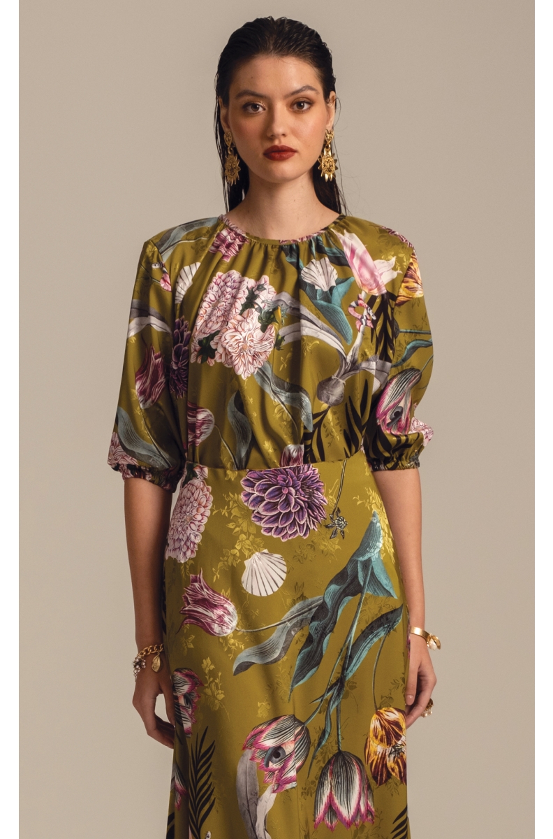 DAHLIA TOP - Jacquard