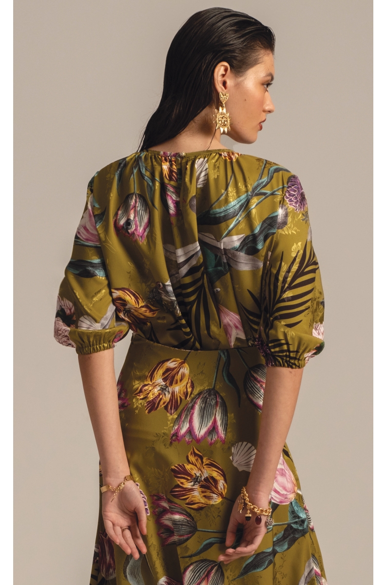 DAHLIA TOP - Jacquard