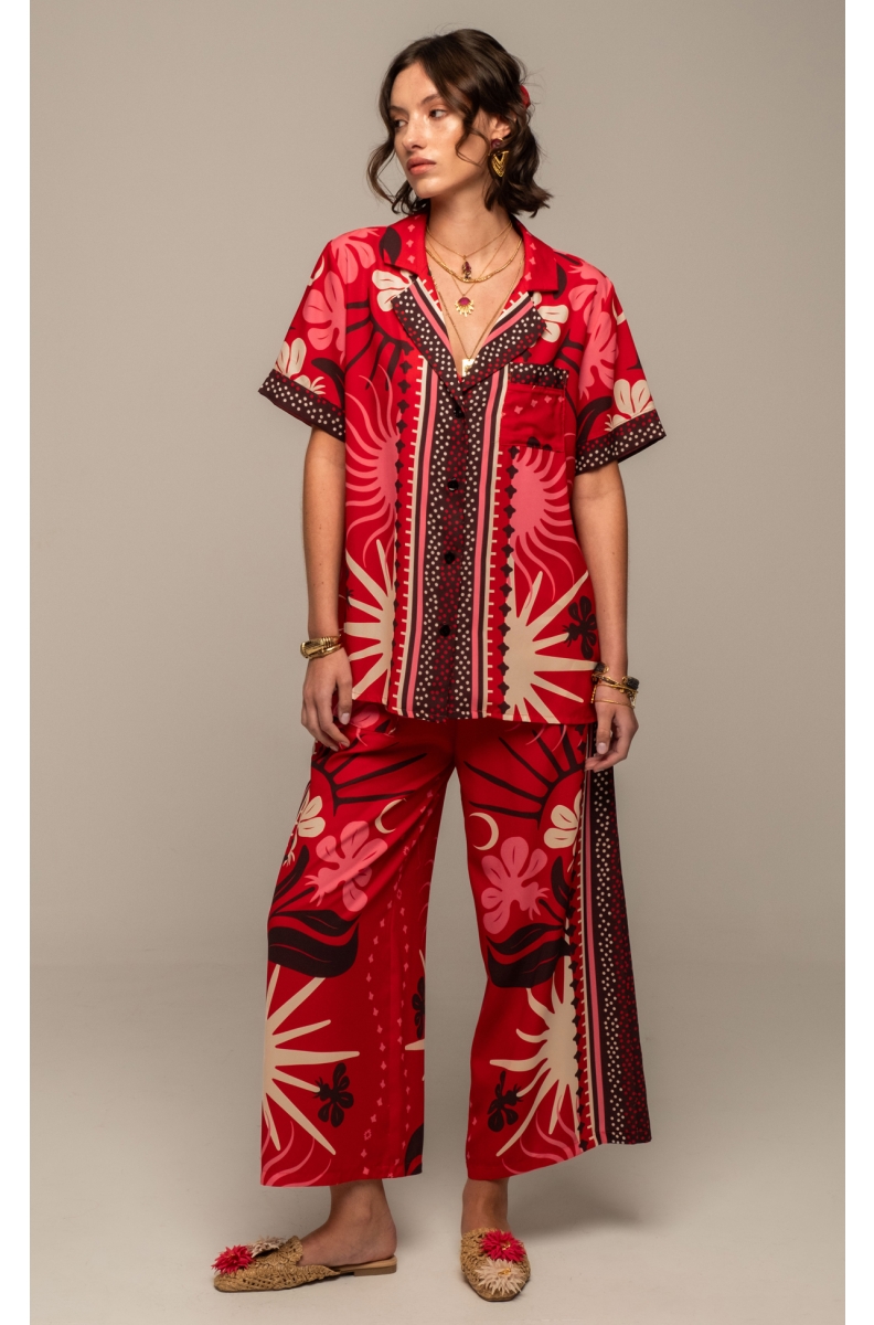 PASSIONFLOWER SHIRT - Viscose