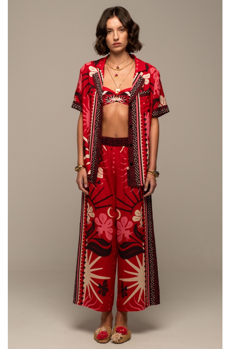 PASSIONFLOWER SHIRT - Viscose