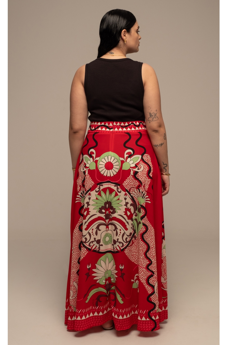 MANDALA MAXI SKIRT
