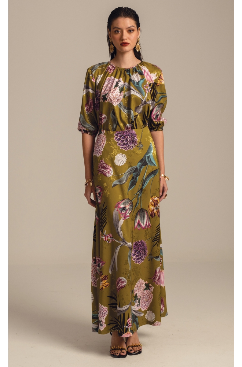 DAHLIA MAXI SKIRT - Jacquard