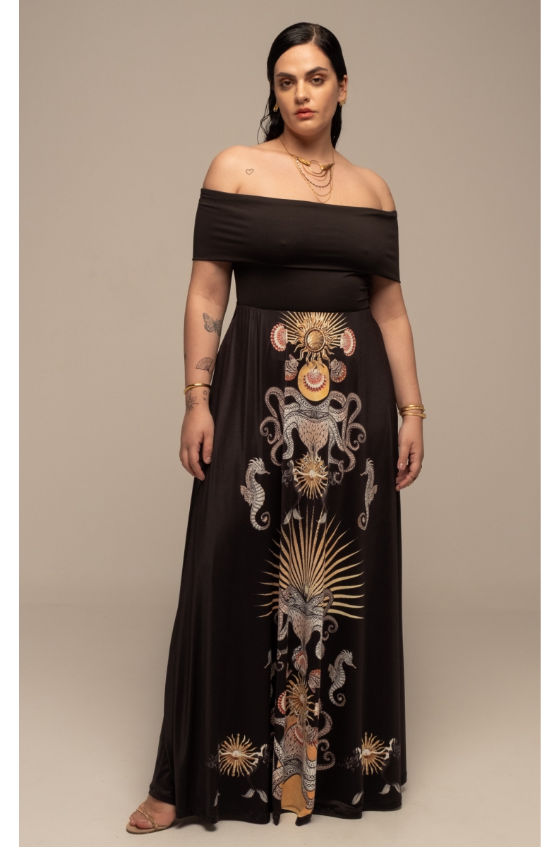 ABYSS LONG SKIRT