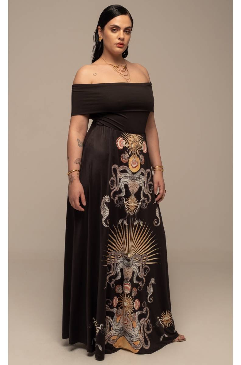 ABYSS LONG SKIRT