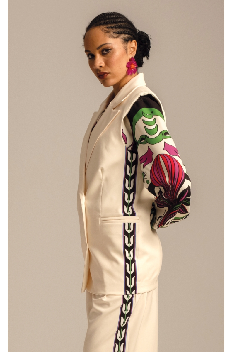BOTANY SLEEVELESS BLAZER