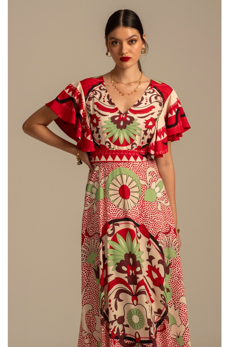 MANDALA LONG DRESS