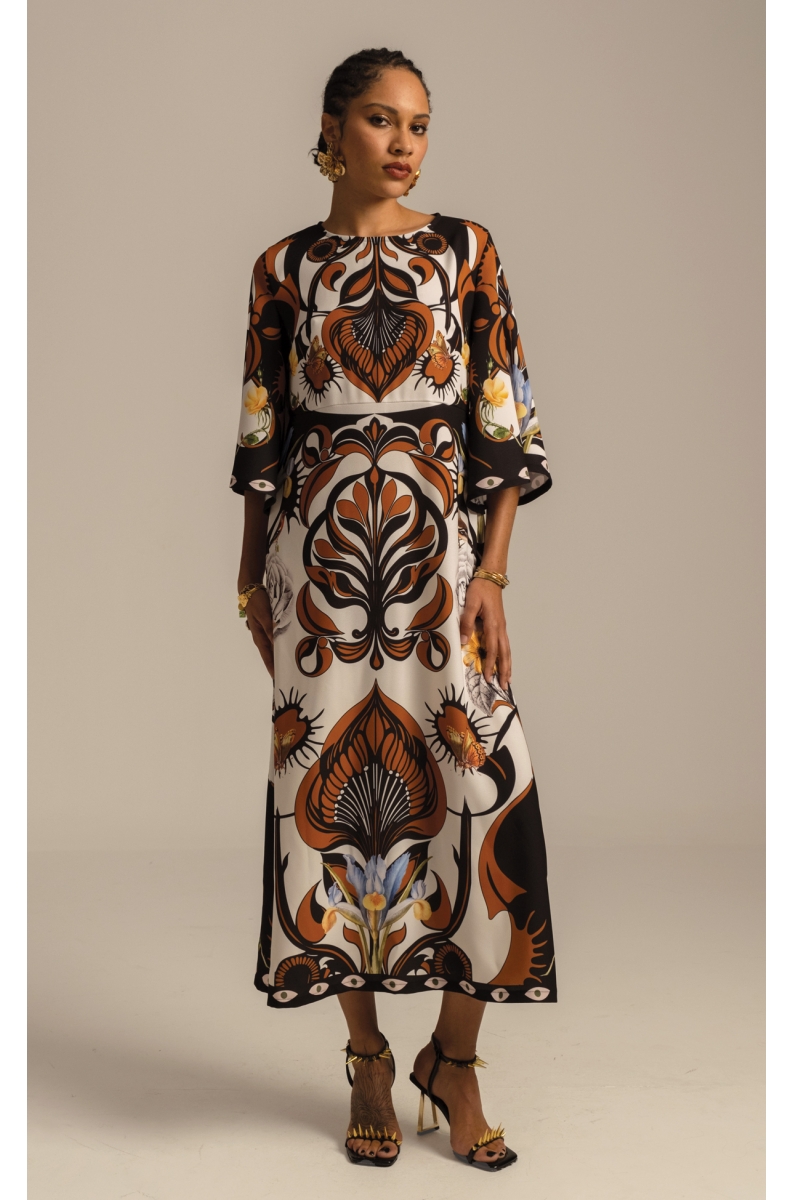ORNAMENTAL LONG DRESS