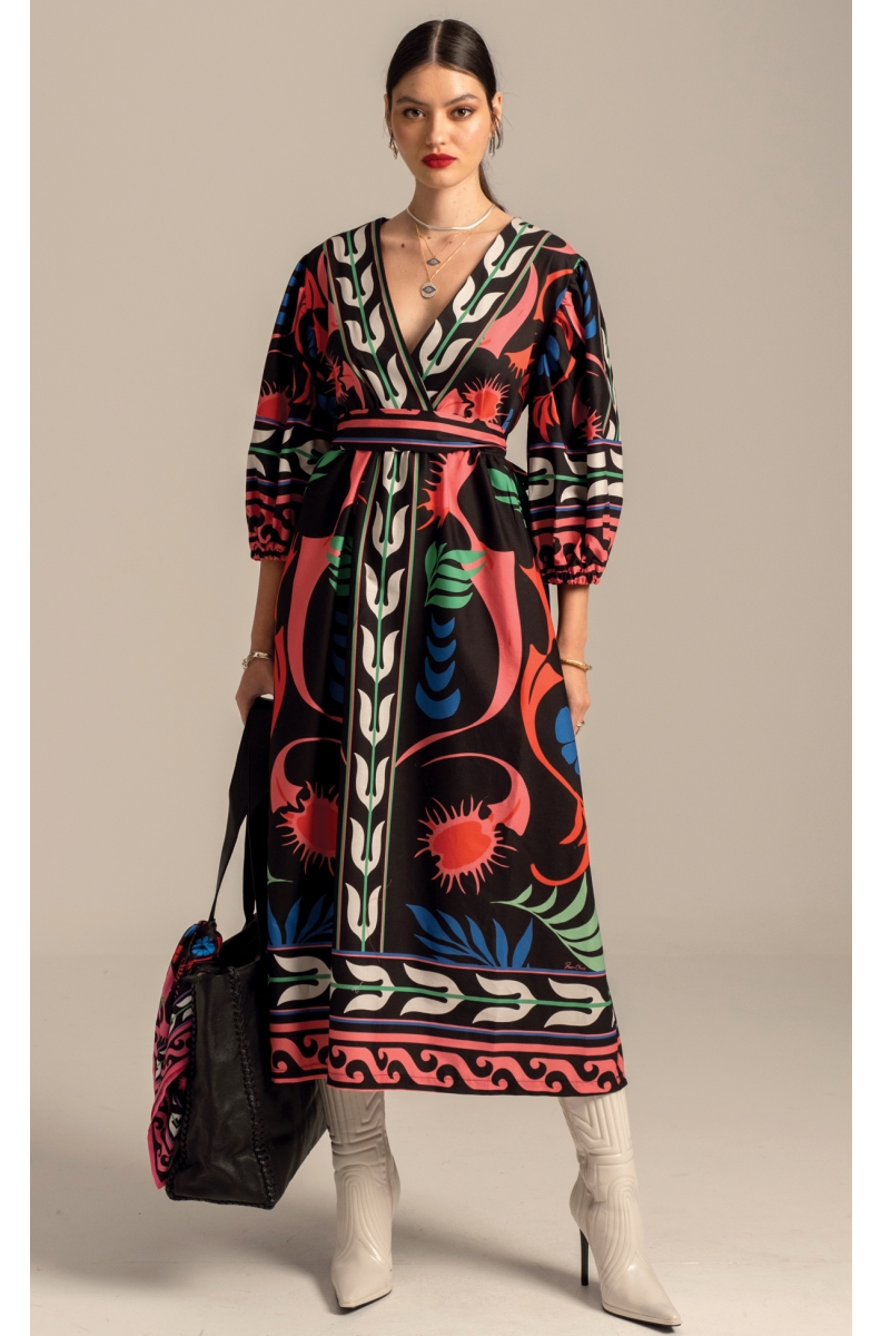 NARCISSUS DRESS - Cotton