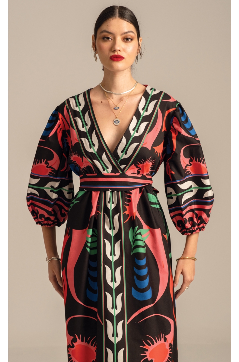 NARCISSUS DRESS - Cotton