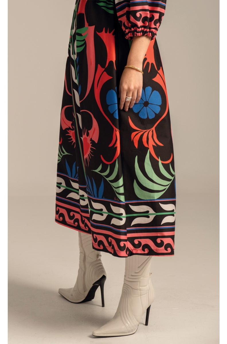 NARCISSUS DRESS - Cotton