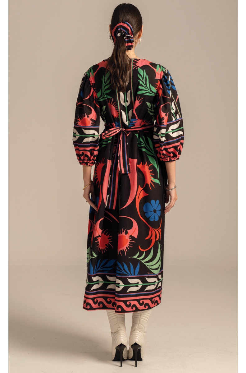 NARCISSUS DRESS - Cotton