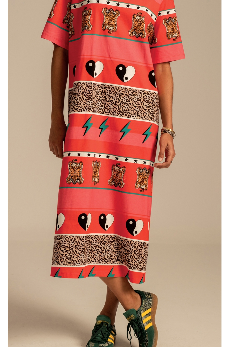 EQUINOX LONG DRESS - Cotton