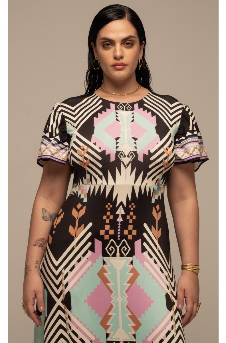 QUANTUM LONG DRESS