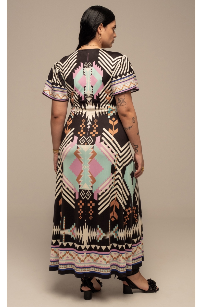 QUANTUM LONG DRESS