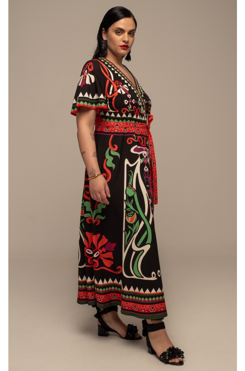 KINDRED WRAP DRESS