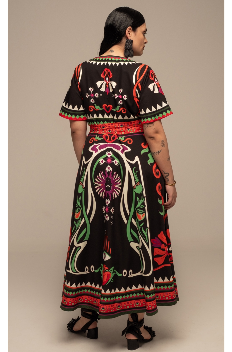 KINDRED WRAP DRESS