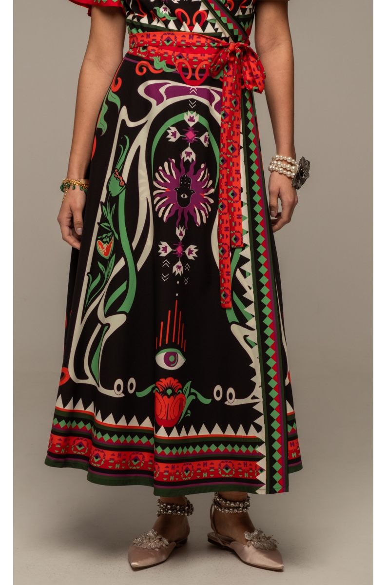 KINDRED WRAP DRESS