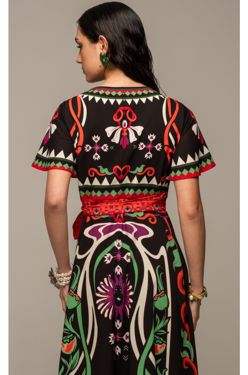 KINDRED WRAP DRESS