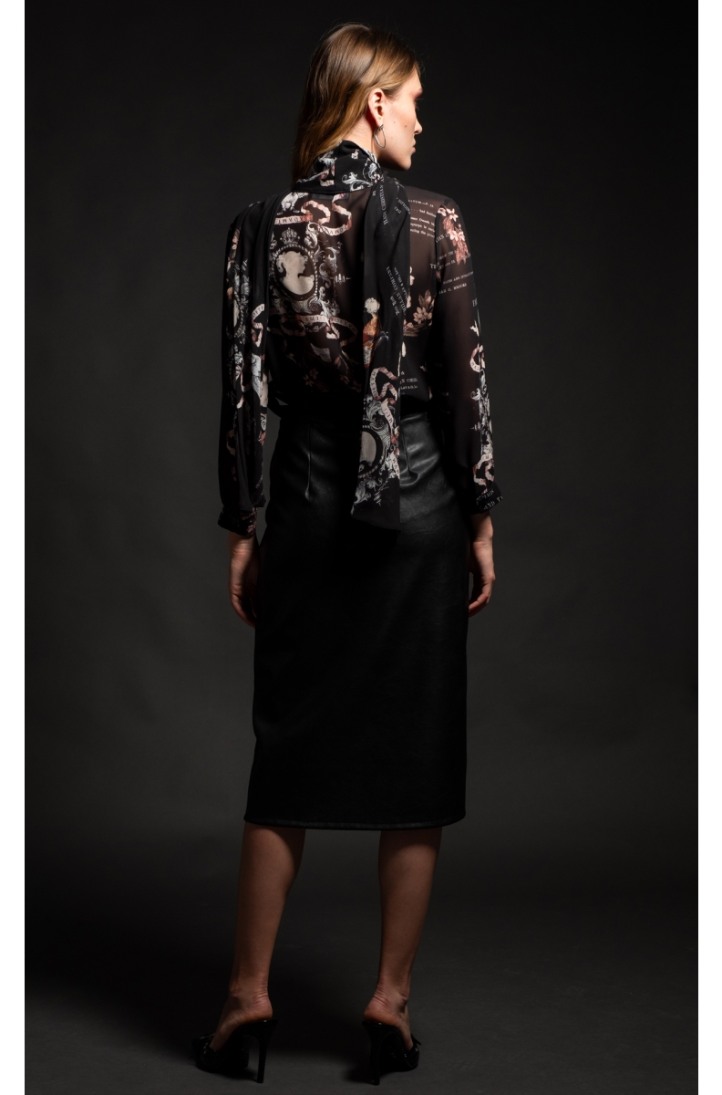 PIXIE BLOUSE - Transparent
