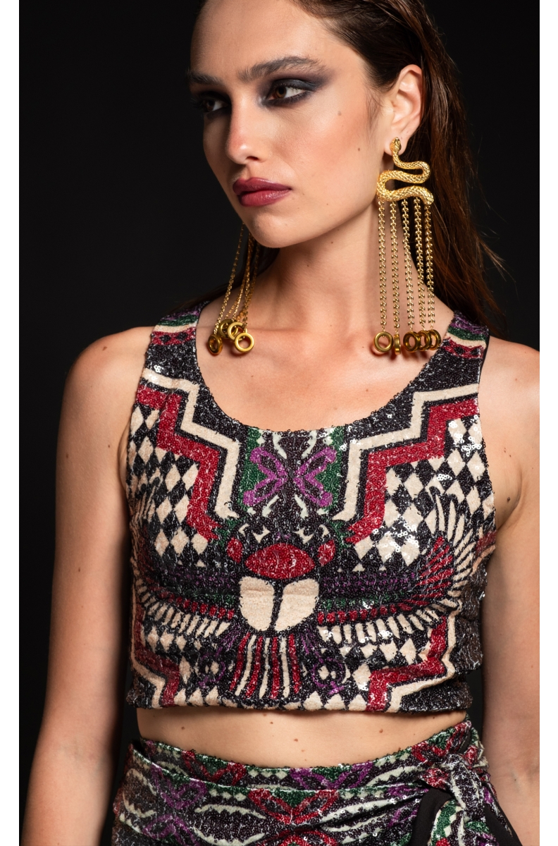ETERNAL TANK TOP - Sequin