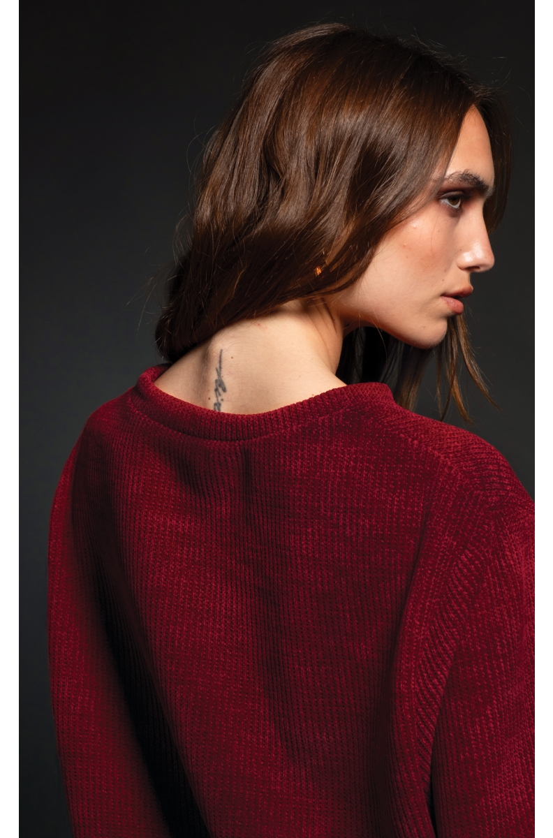 CHENILLE TOP