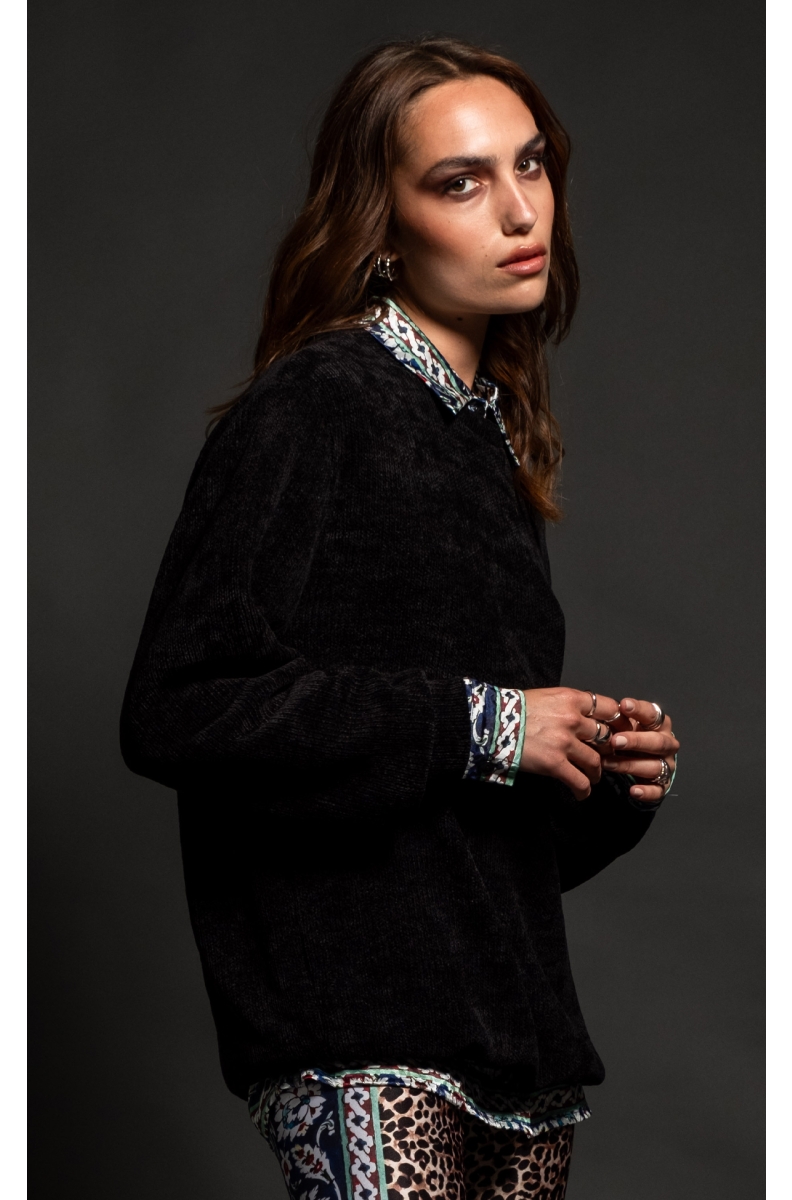CHENILLE TOP