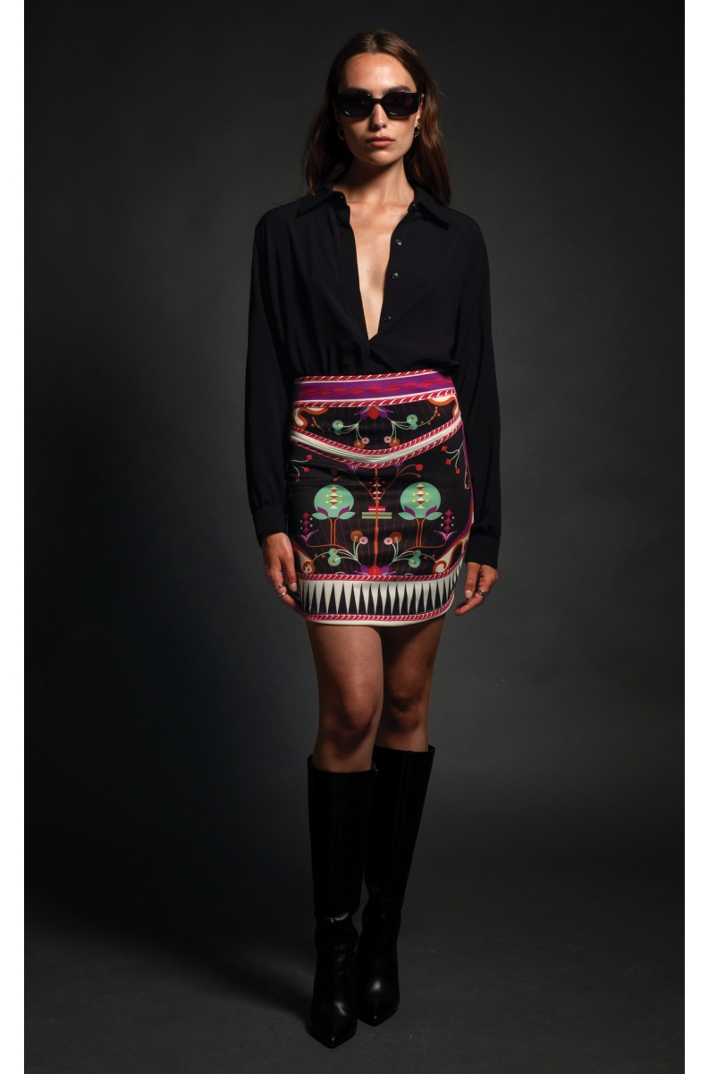 STEM MINI SKIRT